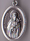 St. Therese of Lisieux Oval Medal