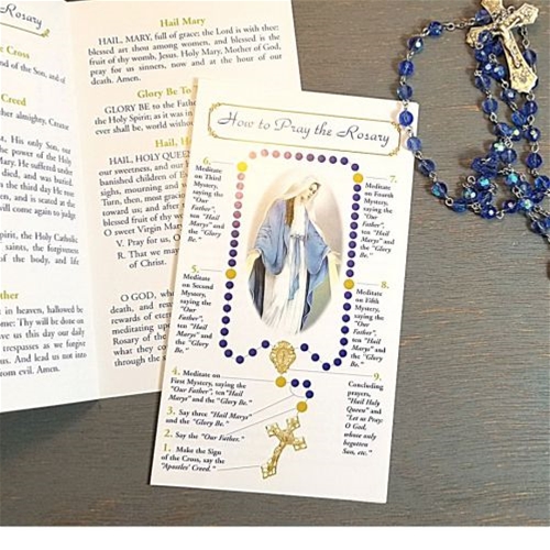 How to Pray the Rosary Pamphlet - Single or Bulk | Discount Catholic ...