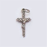 Small Metal Crucifix - 1-Inch