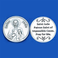 Saint Jude Prayer Coin