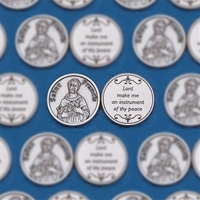 Saint Francis Prayer Coin