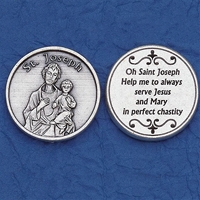 Saint Joseph Prayer Coin