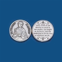 Saint Thomas Aquinas Prayer Coin