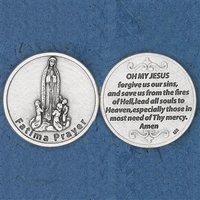 Our Lady of Fatima Prayer Coin