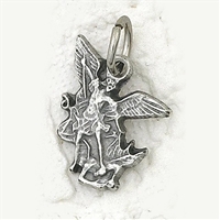 Small Saint Michael Silhouette Medal