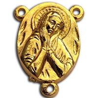 Sorrowful Mother Gold Rosary Center