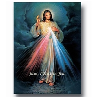 Divine Mercy Wall Poster - 19" x 27"