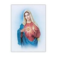 Immaculate Heart of Mary Wall Poster - 19" x 27"