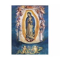 Our Lady of Guadalupe With Angels Wall Poster - 19" x 27"