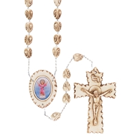 Divino Nino Stoneware Wall Rosary