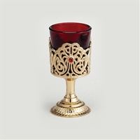 Candle Votive Stand - Jeweled