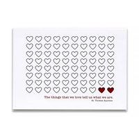 The Things That We Love, St. Thomas Aquinas, Catholic Wedding Card