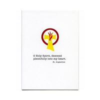 Holy Spirit Confirmation Catholic Greeting Card