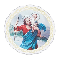 St. Christopher 3-Inch Auto Stickers