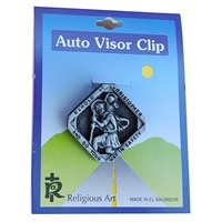 St. Christopher Visor Clip