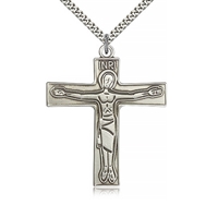 Cursillo Crucifix Medal - Sterling Silver or Gold Filled