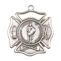 St. Florian Patron of Firefighter Keychain