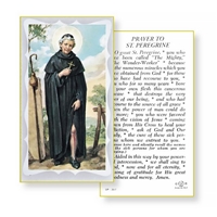 St Peregrine Prayer Card - Pack of 100