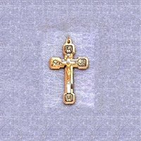 Stations of the Cross Gold Crucifix