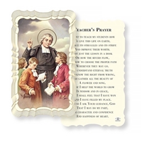 Teacher's Prayer Linen Card