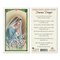 Nurses Prayer Laminated Prayer Card