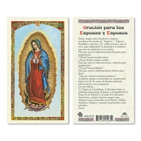 Oracion para las Esposas y Esposos Laminated Prayer Card