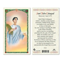 Saint Pedro Calungsod Laminated Prayer Card