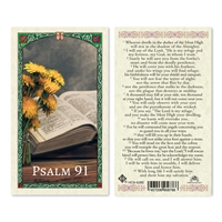Psalm 91 Laminated Prayer Card