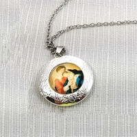 Mary With the Infant Jesus Locket