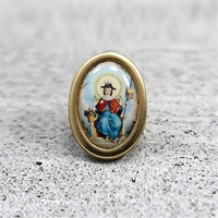 Nino de Atocha Lapel Pin