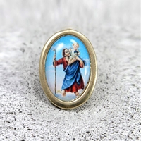 Saint Christopher Lapel Pin