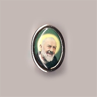 Padre Pio Color Lapel Pin