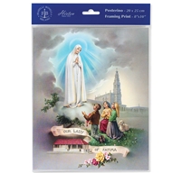 Our Lady of Fatima Framing Print - 8" x 10"