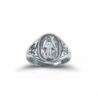 Miraculous Medal Ring sizes 5-11