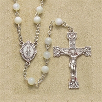 Mother of Pearl Bead Rosary