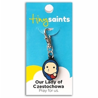 Our Lady of Czestochowa Tiny Saint Charm