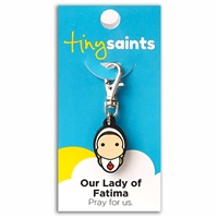 Our Lady of Fatima Tiny Saint Charm