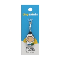 Our Lady of Lourdes Tiny Saint Charm