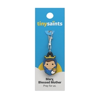 Mary Blessed Mother Tiny Saint Charm