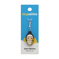 St. Monica Tiny Saint Charm