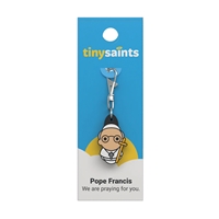 Pope Francis Tiny Saint Charm