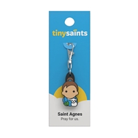 St. Agnes Tiny Saint Charm