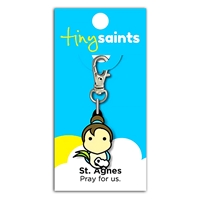 St. Agnes Tiny Saint Charm