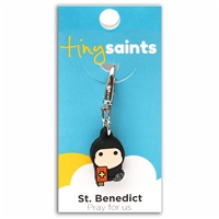 St. Benedict Tiny Saint Charm