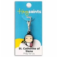 St. Catherine of Siena Tiny Saint Charm