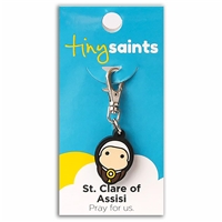 St. Clare Tiny Saint Charm