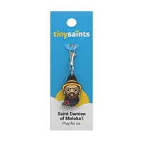 St. Damien Tiny Saint Charm