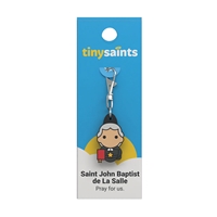 St. John Baptist de La Salle Tiny Saint Charm