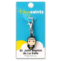 St. John Baptist de La Salle Tiny Saint Charm