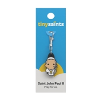 St. John Paul II Tiny Saint Charm